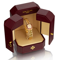 Patek Philippe La Flamme Ruby and Diamond Ladies Watch. Ref: 4806/11J