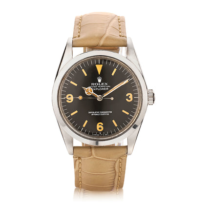 Rolex Vintage Explorer in Steel. Ref: 1016. Beautiful Patina Dial.