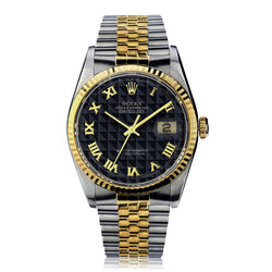 Rolex 2 Tone Datejust 36mm Wristwatch. Ref: 16233