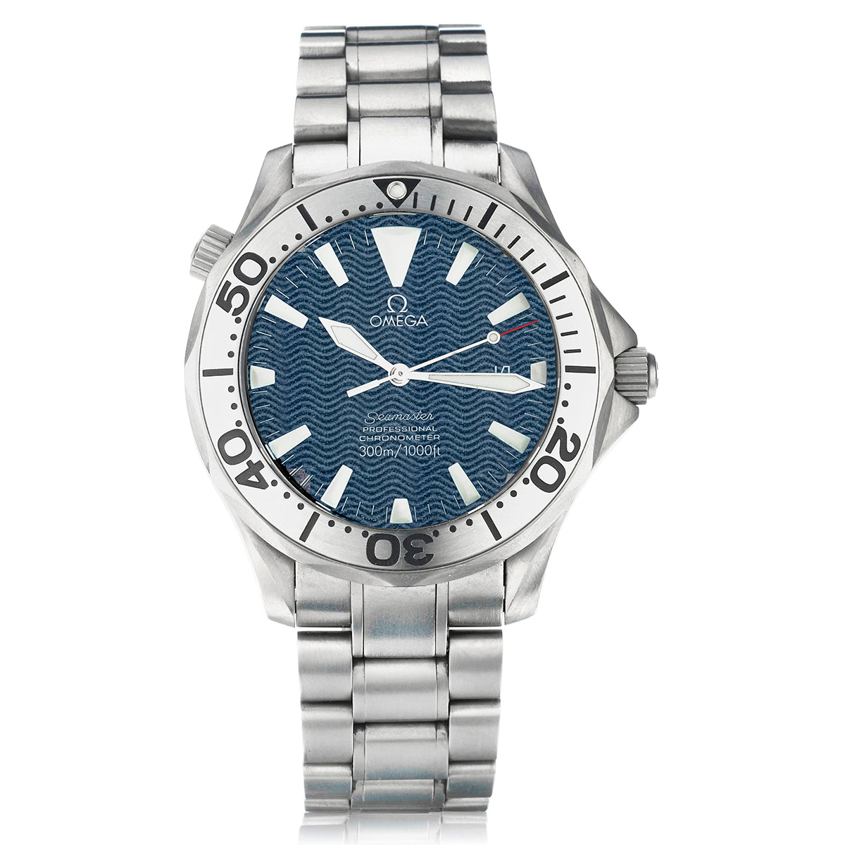Omega Seamaster Titanium Chronometer Watch. Ref 22315000
