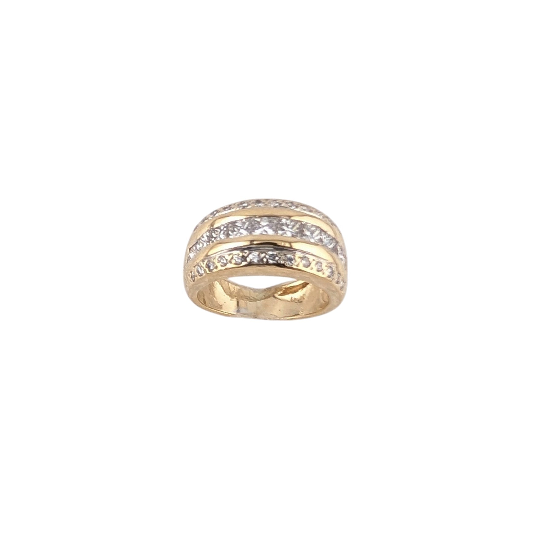 14kt Yellow Gold Diamond Band. 1.26ct Tw
