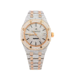 Audemars Piguet Royal Oak Stainless Steel and 18kt Rose Gold .Ref: 15451OR