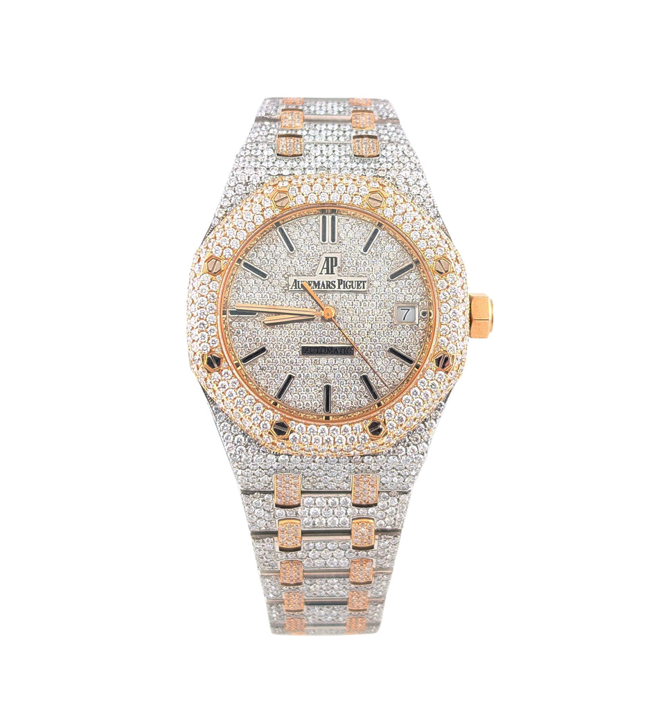 Audemars Piguet Royal Oak Stainless Steel and 18kt Rose Gold