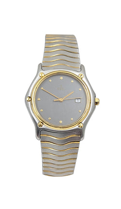 Ebel Sport Classic Gold and Stainless Steel Wrist Watch