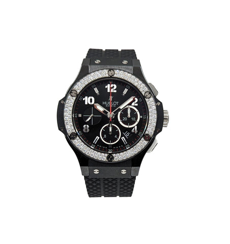 Hublot Big Bang Diamond Black Magic 44mm. Ref: 301.CV.130 RX.114