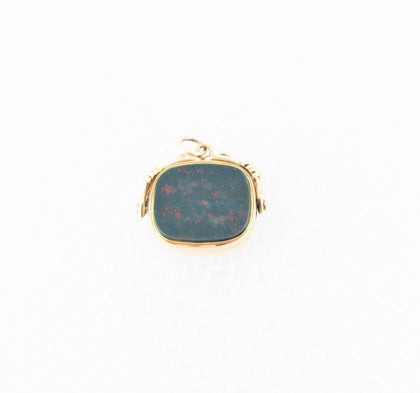 VINTAGE EDWARDIAN ROTATING SWIVEL FOB.