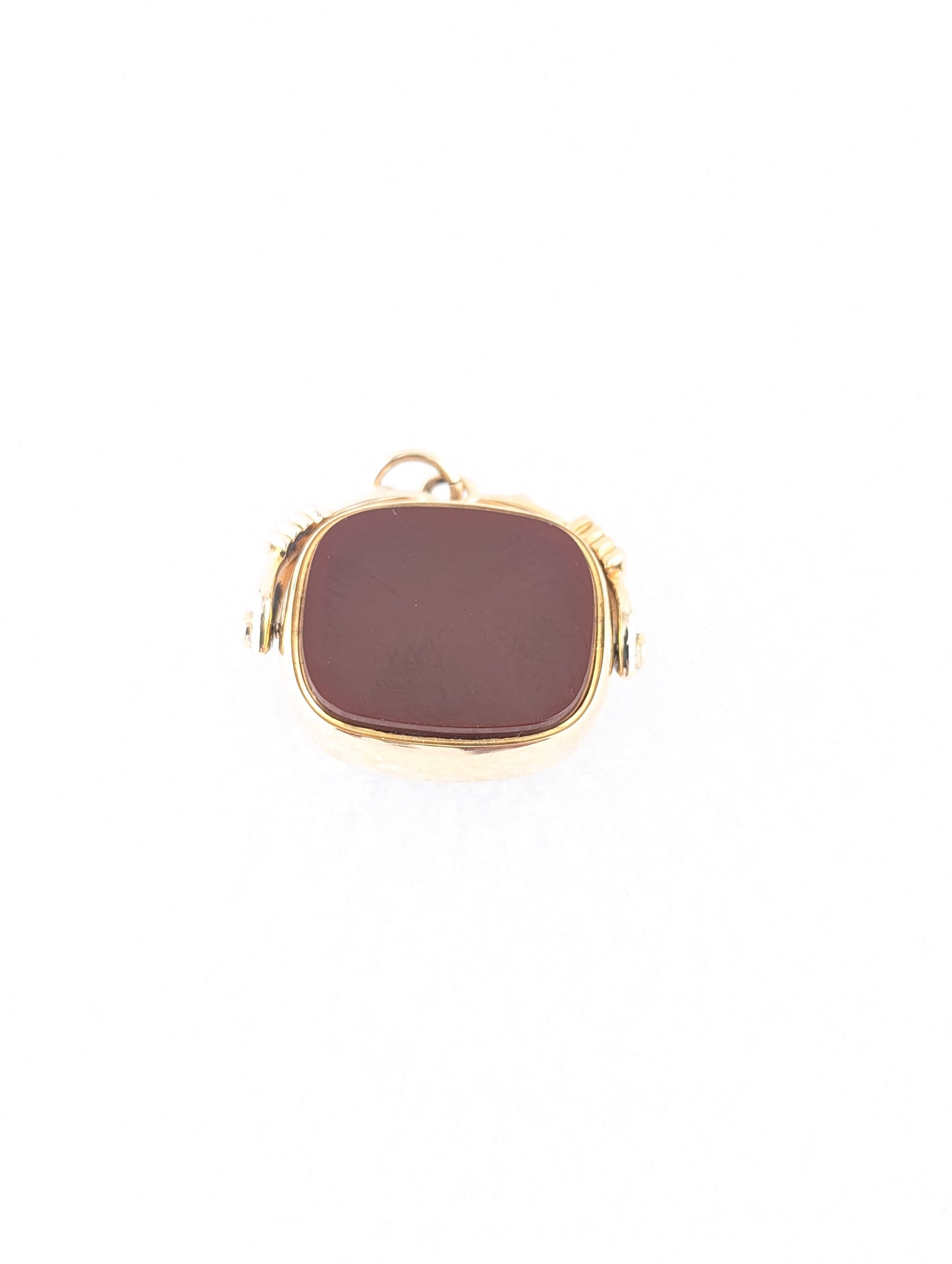 VINTAGE EDWARDIAN ROTATING SWIVEL FOB.
