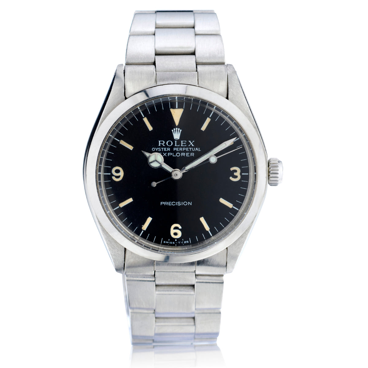 Rolex Vintage Explorer Stainless Steel 36mm. Ref: 5500