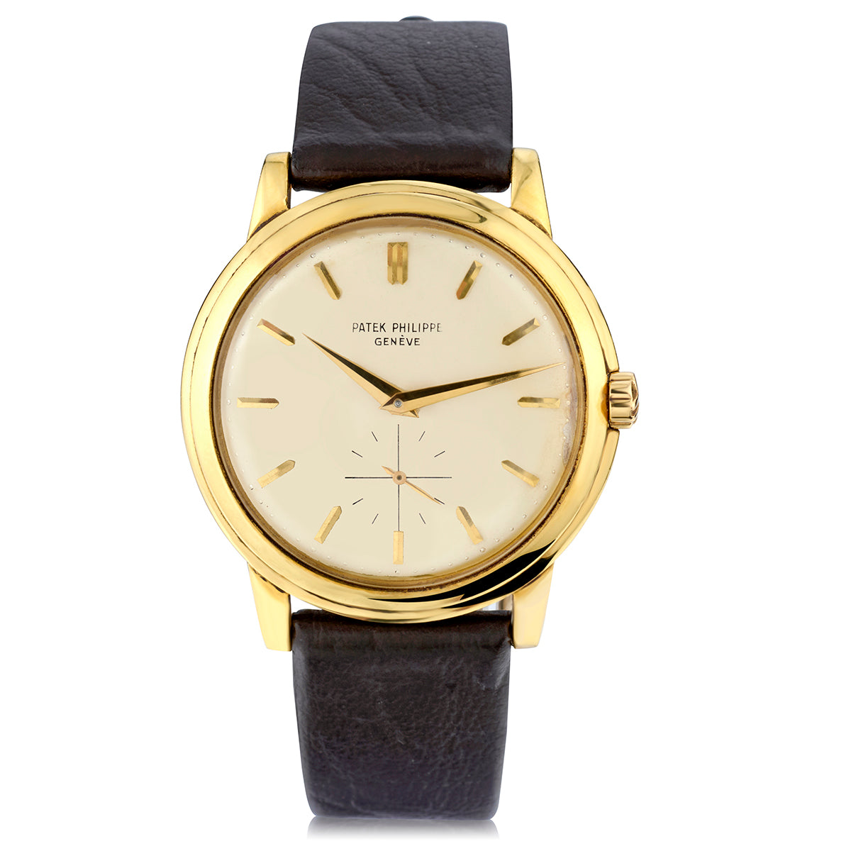 Patek Philippe Calatrava Disco-Valente in 18kt Yellow Gold. Ref: 2552