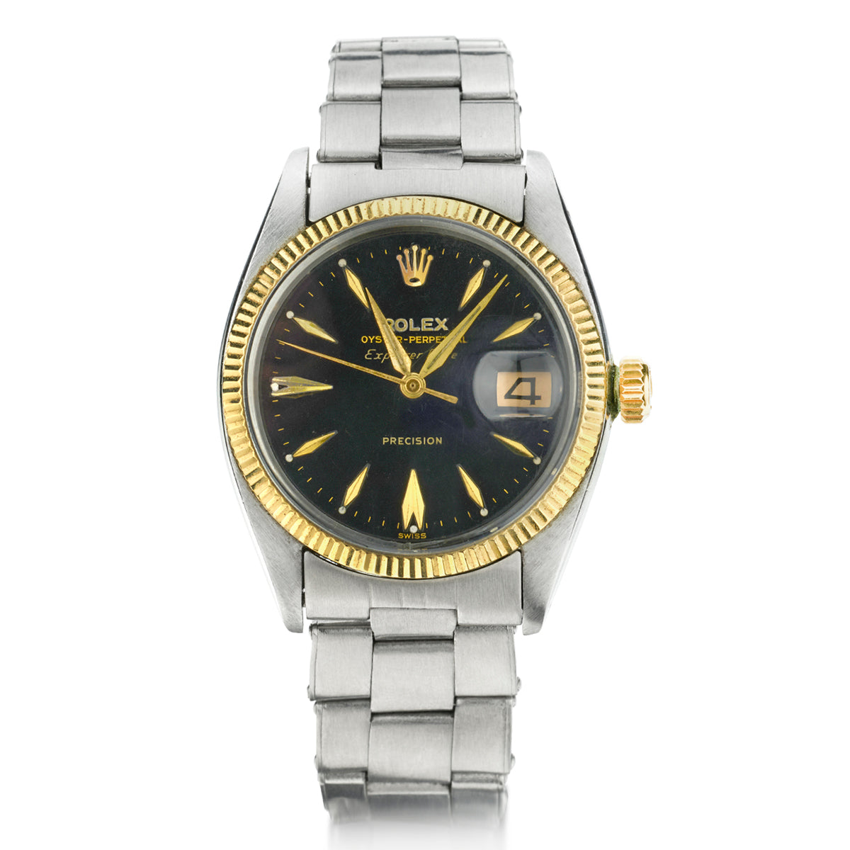 【美品】THE VINTAGE ROLEX Rolex Vintage Explorer Date Precision Watch. Ref:5701 | Van Rijk
