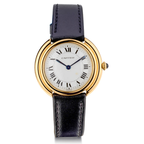 Cartier Vendome Jumbo Paris 18kt Yellow Gold. Manual. 1970. Ref: 78090