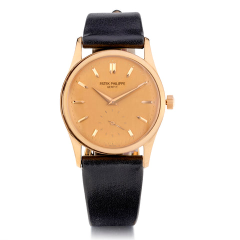 Patek Philippe Calatrava "Pink on Pink" 18kt Pink Gold. Ref: 3796 R