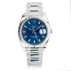 Rolex Date in Stainless Steel Wristwatch. Ref: 115210