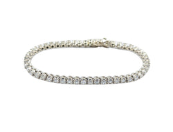 14kt White Gold Diamond "Tennis" Bracelet featuring 2.50ct Tw