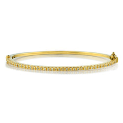 14kt Yellow Gold Diamond Bangle.  0.40ct TW