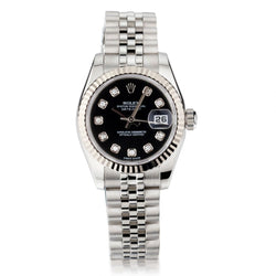 Rolex Datejust Ladies in Steel with Diamond Dial. 28mm.