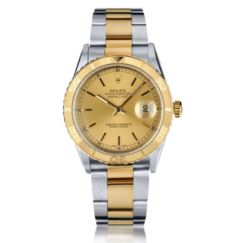 Rolex Turn-O-Graph in 18kt and Steel. Ref: 16263. Circa 2003. Mint condition