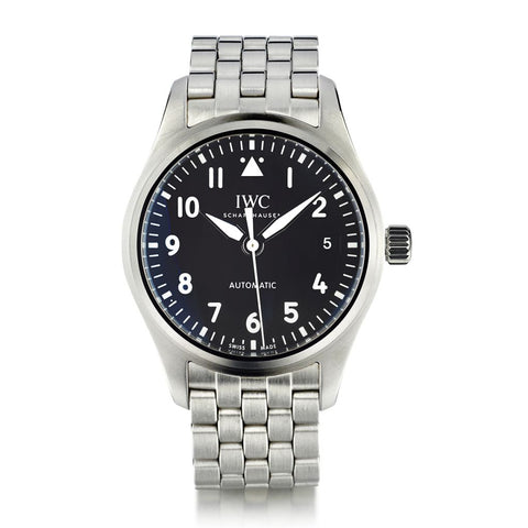 IWC Pilot Watch in Steel. 36mm. Automatic. B&P. Circa 2024