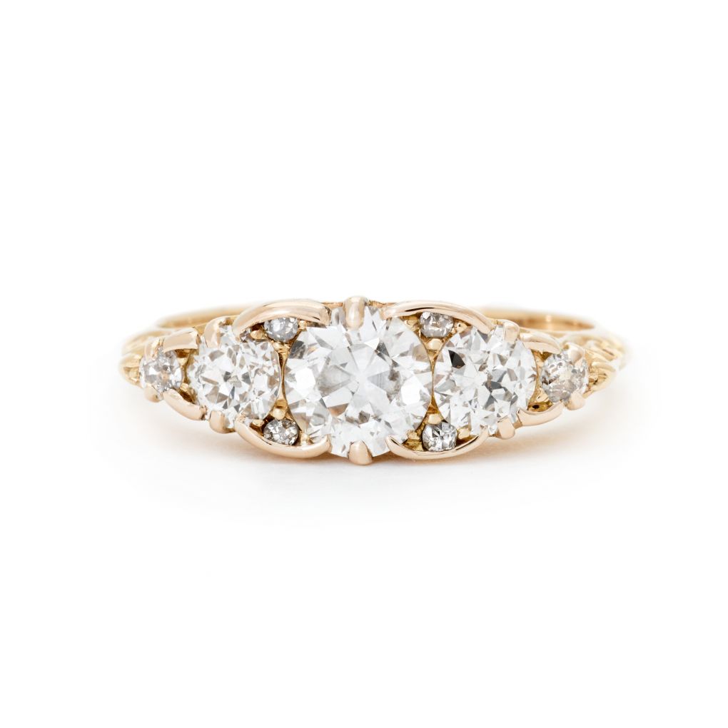 Lafayette Ring. Circa 1880 - Estate Diamond Jewelry