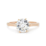 Victorian 1.50ct Old-European Cut Diamond Solitaire Ring