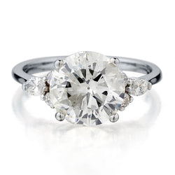 3.15ct Brilliant Cut Diamond Ring.