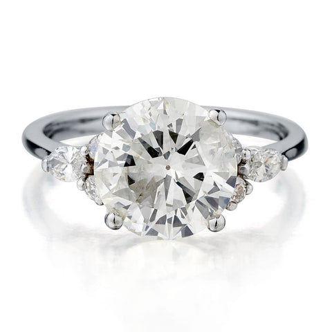 3.15ct Brilliant Cut Diamond Ring.