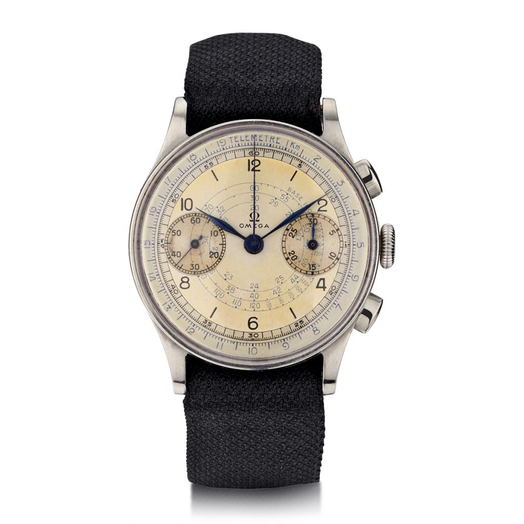 Omega Very Rare 33.3 Vintage Staybrite Tachy-Telometer Chrono Watch ...