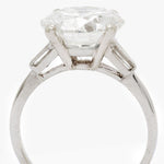 5.07 Carat Round Brilliant Cut Diamond White Gold Ring