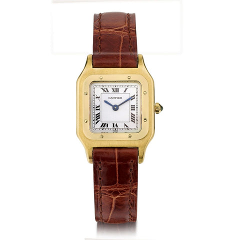 Cartier Santos Dumont in 18kt Yellow Gold. Paris. RARE.