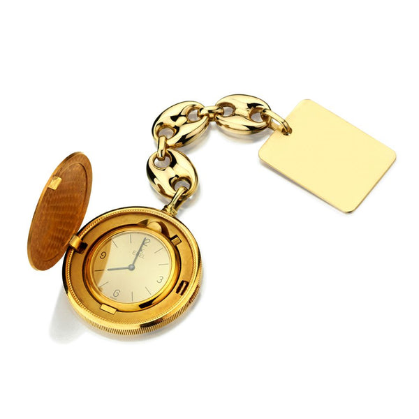 18KT Yellow Gold Twenty Dollar Coin 34MM Pocket Watch | Van Rijk