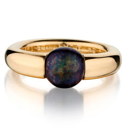 Cartier "La Perla" Tahitian ring in 18kt yellow gold