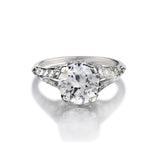 Birks Vintage 2.05 Carat Old-European Cut Diamond Engagement Ring