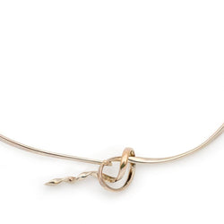 Georg Jensen Forget-Me-Knot Silver Necklace
