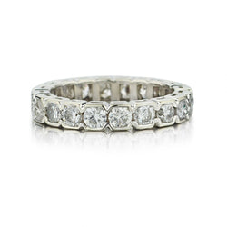 2.00 Carat Total Weight Round Brilliant Cut Diamond Eternity Band