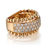 18kt Yellow Gold Diamond Band with 1.65 tw.