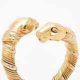 Cartier Tri Color Yellow, Rose & White Gold Panthere Ring