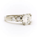 Ladies 1.55 Carat Round Brilliant Cut Diamond Ring