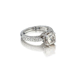 1.75 Carat Old-European Cut Diamond Engagement Ring