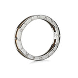 Bvlgari Bzero1 18KT Yellow Gold And Stainless Steel Oval Bangle