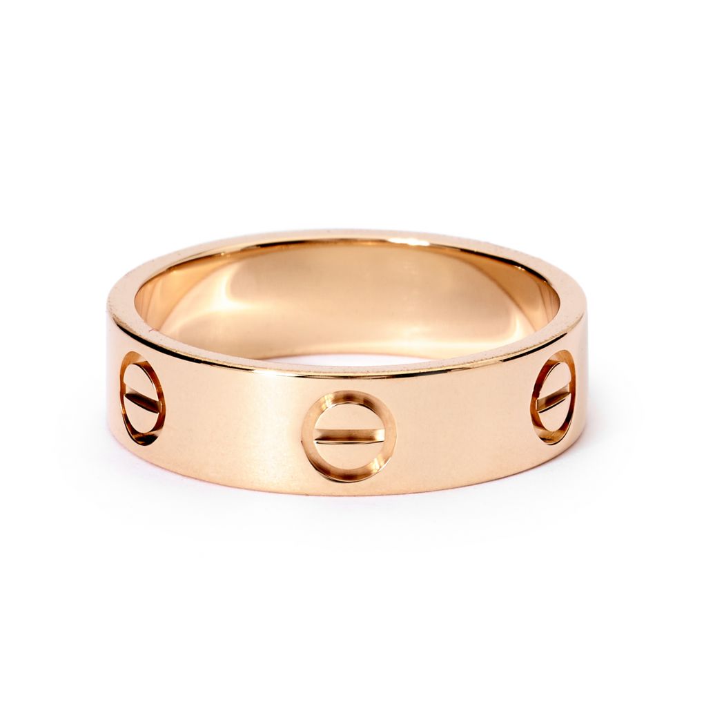 Cartier 18KT Rose Gold Size 60 Love Collection Ring | Van Rijk Estate ...