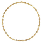 Judith Ripka 18KT Yellow Gold Gothic Diamond Unisex Necklace / Chain