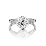 2.00 Carat Old-European Cut Diamond Ring. Art Deco