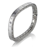 Roberto Coin Princess Collection 18KT White Gold Diamond Bangle