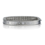 Roberto Coin Princess Collection 18KT White Gold Diamond Bangle