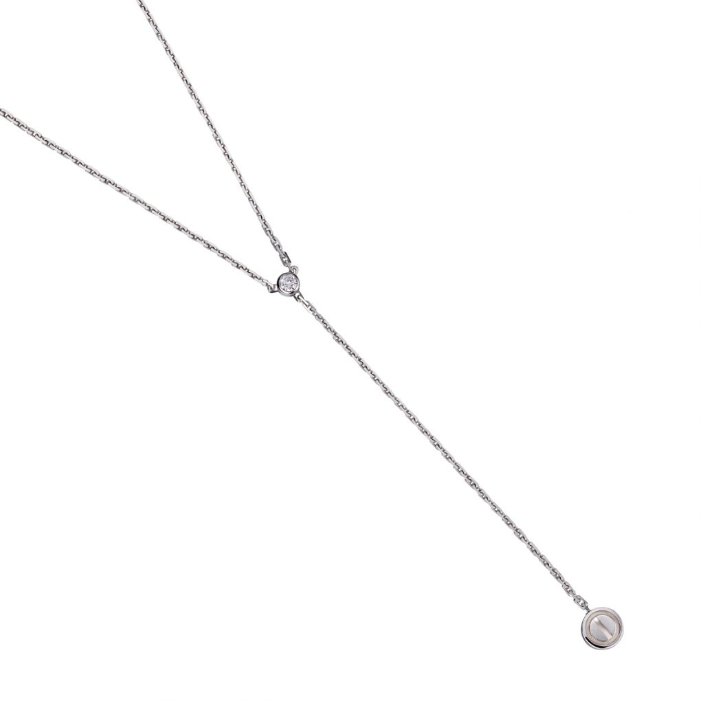 Cartier love lariat necklace Clearance