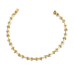 Tiffany & Co. 18KT Yellow Gold Schlumberger X-Link Bracelet