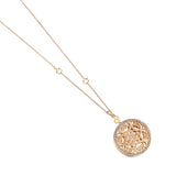 Piero Milano Marrakech Rose Gold Diamond Pendant Necklace