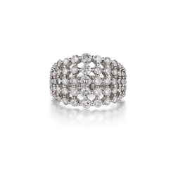 2.81 Carat Total Weight Of Round Brilliant Cut Diamond Ring
