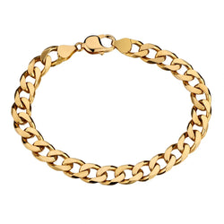 Unisex 18kt Yellow Gold Bracelet.  Weight 42.25 grams