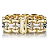 Chimento 18KT White Gold And Yellow Gold Reversible Bracelet